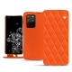 硬质真皮保护套 Samsung Galaxy S20+ 5G - Orange fluo - Couture