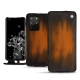 Samsung Galaxy S20+ 5G leather case - Marron Patine