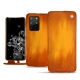 Housse cuir Samsung Galaxy S20+ 5G - Orange Patine