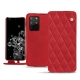 Capa em pele Samsung Galaxy S20+ 5G - Rouge troupelenc - Couture