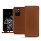Lederschutzhülle Samsung Galaxy S20+ 5G - Marron PU