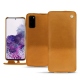 Funda de piel Samsung Galaxy S20 - Or Maïa ( Pantone 871C ) 