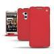 Capa em pele HTC One Max  - Tomate ( Pantone 187C ) 