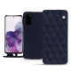 Samsung Galaxy S20 leather case - Cobalt - Couture ( Pantone 2766C ) 