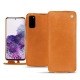 Funda de piel Samsung Galaxy S20 - Mandarine vintage ( Pantone 165C ) 