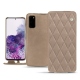 Capa em pele Samsung Galaxy S20 - Taupe vintage - Couture