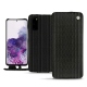 Funda de piel Samsung Galaxy S20 - Abaca nero