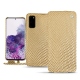 Funda de piel Samsung Galaxy S20 - Serpent sabbia