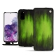 Capa em pele Samsung Galaxy S20 - Vert Patine