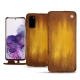 Funda de piel Samsung Galaxy S20 - Doré Patine