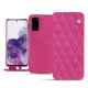 Capa em pele Samsung Galaxy S20 - Rose BB - Couture