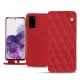 Funda de piel Samsung Galaxy S20 - Rouge troupelenc - Couture
