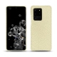 Samsung Galaxy S20 Ultra 5G leather cover - Ivoire ( Sleek P C12 - White ) 