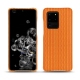 Custodia in pelle Samsung Galaxy S20 Ultra 5G - Abaca arancio
