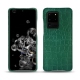 Funda de piel Samsung Galaxy S20 Ultra 5G - Crocodile pino