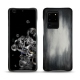 Samsung Galaxy S20 Ultra 5G leather cover - Gris Patine
