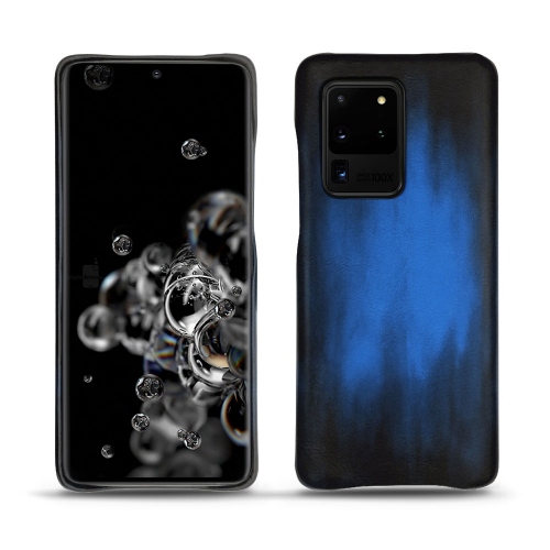 Funda de piel Samsung Galaxy S20 Ultra 5GBleu Patine