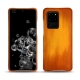 Custodia in pelle Samsung Galaxy S20 Ultra 5G - Orange Patine
