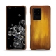 Capa em pele Samsung Galaxy S20 Ultra 5G - Doré Patine
