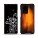 Samsung Galaxy S20 Ultra 5G leather cover - Fauve Patine