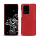 Lederschutzhülle Samsung Galaxy S20 Ultra 5G - Rouge troupelenc