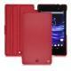 硬质真皮保护套 Asus Google Nexus 7 2  - Rouge ( Nappa - Pantone 199C ) 