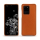 Lederschutzhülle Samsung Galaxy S20 Ultra 5G - Orange vibrant