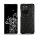 Lederschutzhülle Samsung Galaxy S20+ 5G - Autruche nero