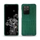 Funda de piel Samsung Galaxy S20+ 5G - Crocodile pino