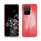 Coque cuir Samsung Galaxy S20+ 5G - Rose Patine