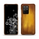 Samsung Galaxy S20+ 5G leather cover - Doré Patine