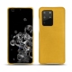 Samsung Galaxy S20+ 5G leather cover - Jaune soulèu