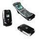 Etui cuir Motorola RAZR V3  - Noir ( Nappa - Black ) 