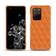 Samsung Galaxy S20+ 5G leather cover - Orange - Couture ( Nappa - Pantone 1495U ) 