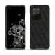 Capa em pele Samsung Galaxy S20+ 5G - Ebène - Couture ( Sleek P C12 - Black ) 