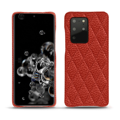 Lederschutzhülle Samsung Galaxy S20+ 5GPapaye - Couture ( Pantone #b54317 ) 