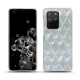 Capa em pele Samsung Galaxy S20+ 5G - Platinium - Couture