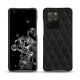 Lederschutzhülle Samsung Galaxy S20+ 5G - Negre poudro - Couture