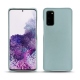 Samsung Galaxy S20 leather cover - Bleu ciel ( Nappa - Pantone 277C ) 