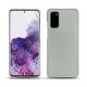 レザーケース Samsung Galaxy S20 - Gris ( Nappa - Pantone W428C ) 