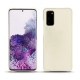 レザーケース Samsung Galaxy S20 - Blanc (  Nappa - White ) 