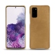 Coque cuir Samsung Galaxy S20 - Sable vintage ( Roughtcut - Gaucho#57254 ) 