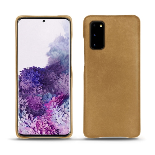 Samsung Galaxy S20 leather cases and coversSable vintage ( Pantone #9b7340 ) 