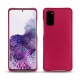 Funda de piel Samsung Galaxy S20 - Rose fluo