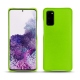 Funda de piel Samsung Galaxy S20 - Vert fluo
