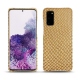 Funda de piel Samsung Galaxy S20 - Serpent sabbia