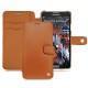 가죽 커버 Samsung SM-N9000 Galaxy Note 3 - Marron ( Nappa - Pantone 1615C ) 
