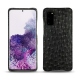 レザーケース Samsung Galaxy S20 - Autruche nero
