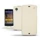 Custodia in pelle LG Nexus 5  - Beige ( Nappa - Pantone 7502C ) 