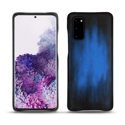 Samsung Galaxy S20 : La référence des étuis luxe Bleu Patine